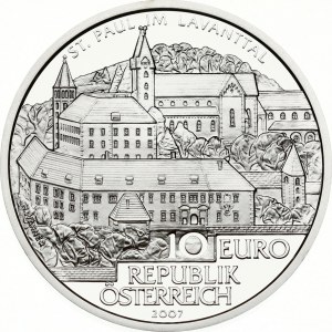 Austria 10 Euro 2007 Sankt Paul im Lavanttal