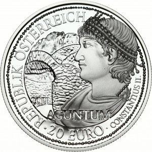 Austria 20 Euro 2011 Aguntum