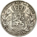 Belgium 5 Francs 1873