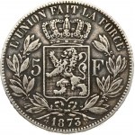 Belgium 5 Francs 1873