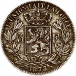 Belgium 5 Francs 1873