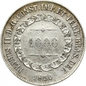 Brazil 1000 Reis 1850