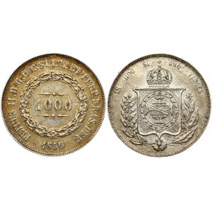 Brazil 1000 Reis 1856