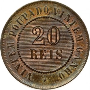 Brazil 20 Reis 1889