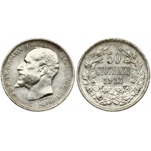 Bulgaria 50 Stotinki 1913