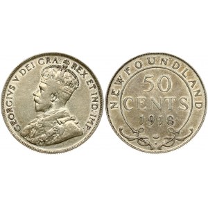 Newfoundland 50 Cents 1918