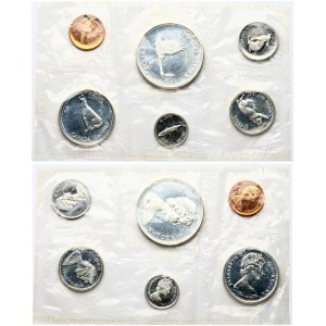 Canada 1 Cent - 1 Dollar 1967 Confederation SET Lot of 6 Coins