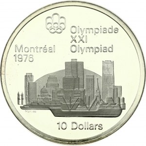 Canada 10 Dollars 1973 Montreal Skyline