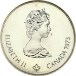 Canada 5 Dollars 1973 Map of North America