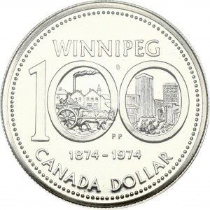 Canada 1 Dollar 1974 Winnipeg