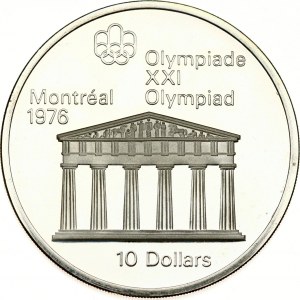Canada 10 Dollars 1974 Temple of Zeus