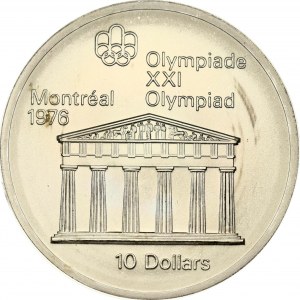 Canada 10 Dollars 1974 Temple of Zeus