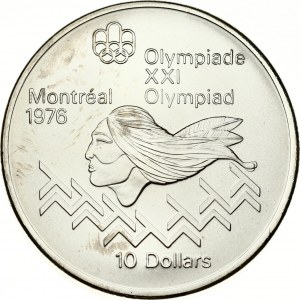 Canada 10 Dollars 1975 Hurdles