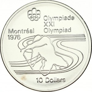 Canada 10 Dollars 1975 Canoeing