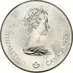 Canada 5 Dollars 1975 Swimming