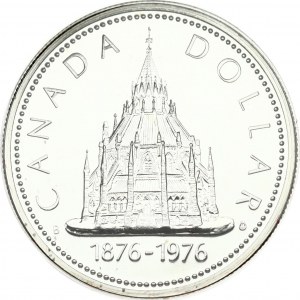 Canada 1 Dollar 1976 Parliamentary Library