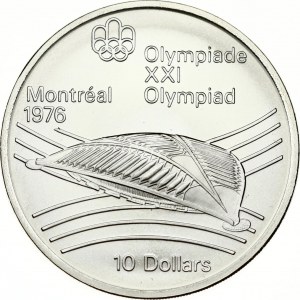 Canada 10 Dollars 1976 Olympic Velodrome