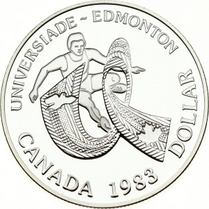 Canada 1 Dollar 1983 World University Games
