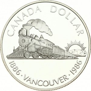 Canada 1 Dollar 1986 Centenary of Vancouver