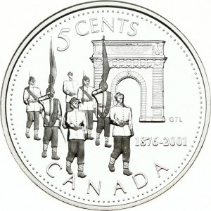 Canada 5 Cents 2001 Royal Military College