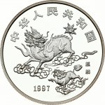 China 5 Yuan 1997 Unicorn