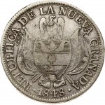 Republic of New Granada 10 Reales 1848