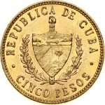 Cuba 5 Pesos 1916