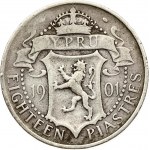 Cyprus 18 Piastres 1901