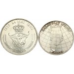 Denmark 2 Kroner 1953 & 5 Kroner 1960 Lot of 2 Coins