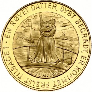 Denmark Token Ducat 1970 June 15 - 50th Anniversary of Reuinification