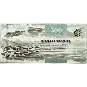 Denmark Faroe Islands 500 Kronur 2011