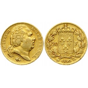 France 20 Francs 1820 Q