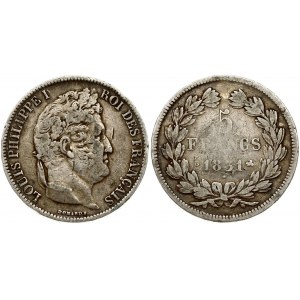 France 5 Francs 1831 B