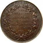 France Medal 1833 Franklin and Montyon