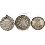 France Medal 1859 and other World Medals Lot of 3 pcs