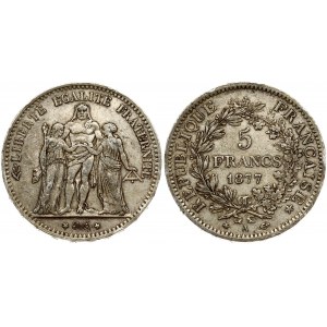France 5 Francs 1877 A