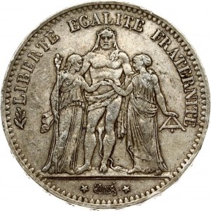 France 5 Francs 1877 A