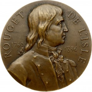 Medal 1911 Rouget de L'Isle Marseillaise