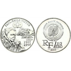 France 1-1/2 Euro 2007 Paul E Victor 100th Birthday