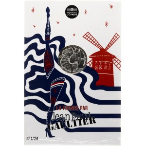 France 10 Euro 2017 Jean-Paul Gaultier SET Lot of 24 Coins