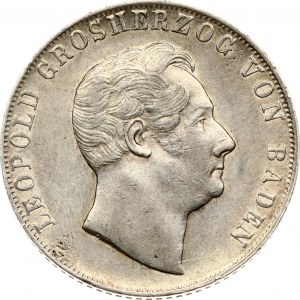 Baden 2 Gulden 1852
