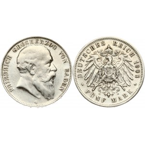 Baden 5 Mark 1903 G