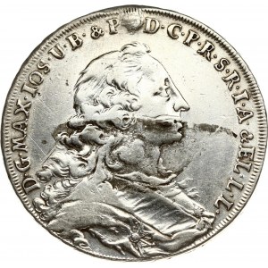 Germany Bavaria Taler 1754