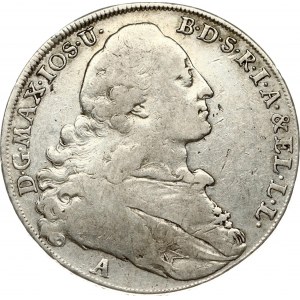 Bavaria Taler 1774 A