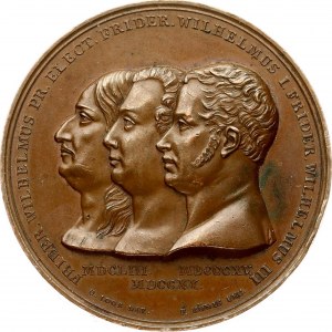 Medal Annexation of Pomerania and Rügen to Prussia 1815