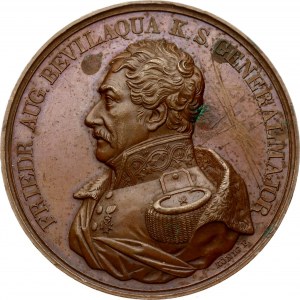 Germany Medal 1841 Friedrich August Bevilaqua 50th Anniversary