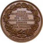 Germany Medal 1841 Friedrich August Bevilaqua 50th Anniversary