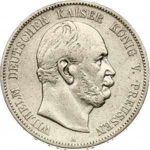 Prussia 5 Mark 1874 A