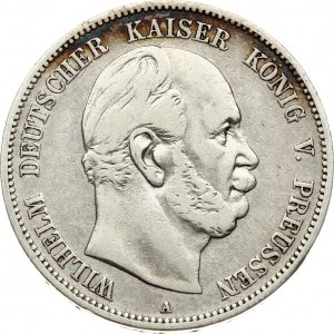 Prussia 5 Mark 1876 A