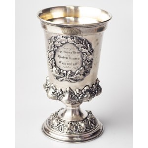 Saxe-Weimar Silver Goblet 1866